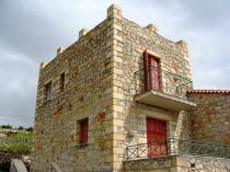 The property sits on a plot measuring 309.24 m2 with west facing sea views.\n	A 2 storey Tower House, semi detached stone villa has been constructed encompassing the traditional architecture of Mani.